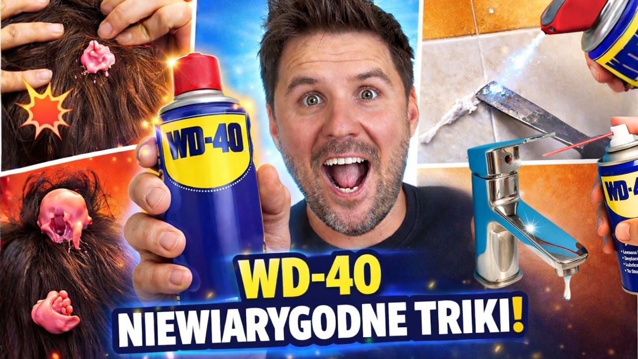 NIEZWYKŁE ZASTOSOWANIA WD-40 - INTERNETOWE MITY