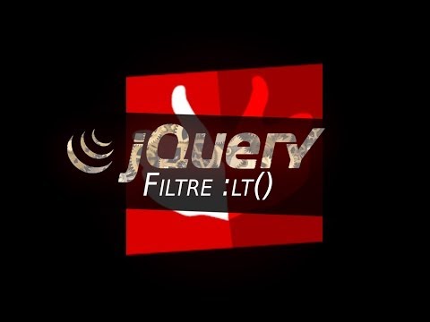 Comment marche jQuery ? #17 Filtre de sélection :lt() pour garder tous les résultats jusqu'au énième
