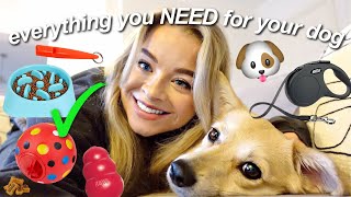 Everything you NEED for your dog (+ some extras!!)