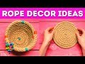 Home Decor Ideas With A Rope! DIY Rope Crafts That Make Your Home Cozy! | A+ hacks