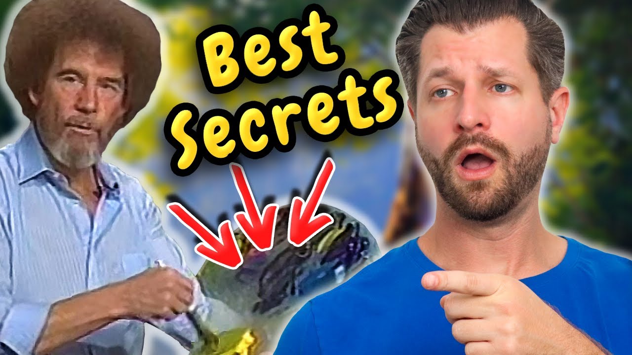 Fixing Common Wet On Wet Painting Mistakes!!