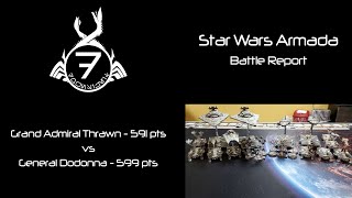 Star Wars Armada - Grand Admiral Thrawn vs General Dodonna - 600pt Battle Report screenshot 5