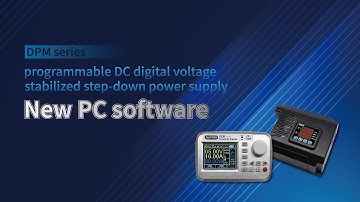 DPM series programmable DC digital voltage stabilized step-down power supply new PC software