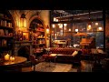 ☕ Cozy Jazz Cafe Ambience | Lofi Jazz Piano for Reading, Relaxation &amp; Rainy Evenings (1 Hour) 🌧️