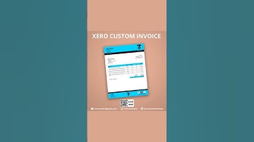 Xero Custom DOCX Template Design #Xero #XeroInvoiceTemplate