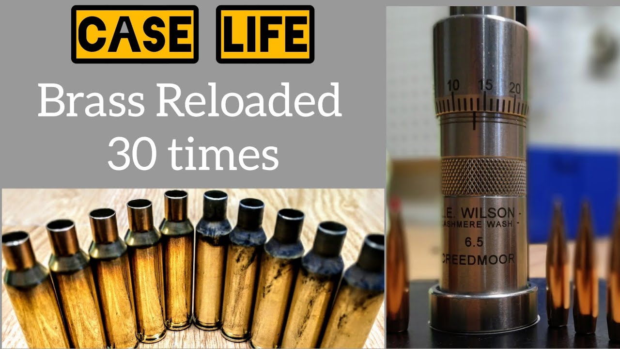How Many Times Can You Reload 223 Brass