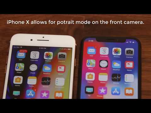 Video: Perbezaan Antara IPhone 8 Dan IPhone X
