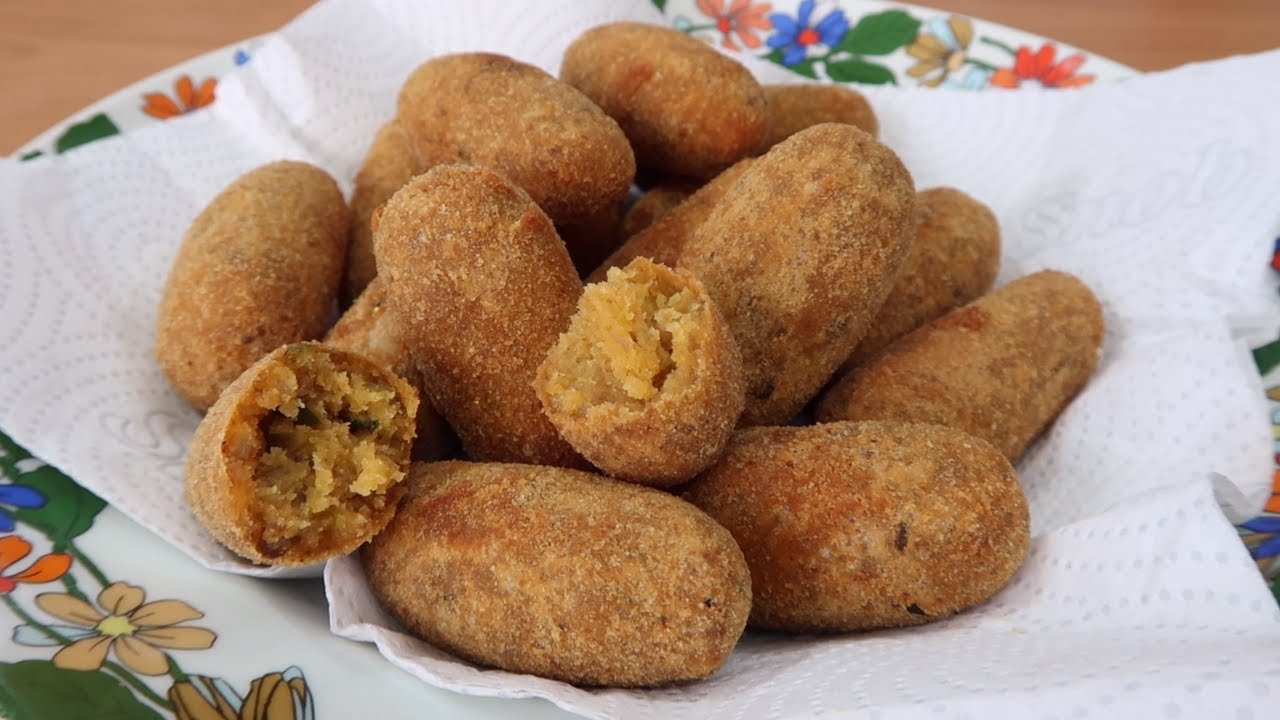 SE VOCÊ TEM CARNE MOÍDA EM CASA FAÇA ESSE CROQUETE DELICIOSO