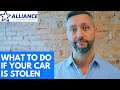 What To Do If Your Car Is Stolen