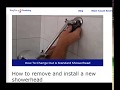 How to Replace a Shower Rose / Shower Head - Step by Step