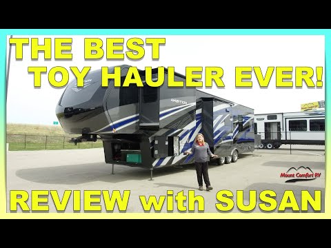 The Best Toy Hauler You Will EVER See! New 2022 Vanleigh Ambition 399th | Mount Comfort RV