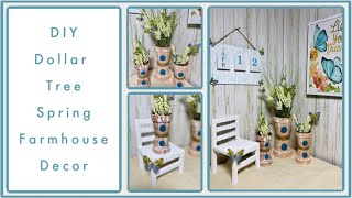 ? Dollar Tree DIYs | Farmhouse Spring Decor | Easy Home Decor Ideas 2020 | Simple Cheap & Easy DIYs