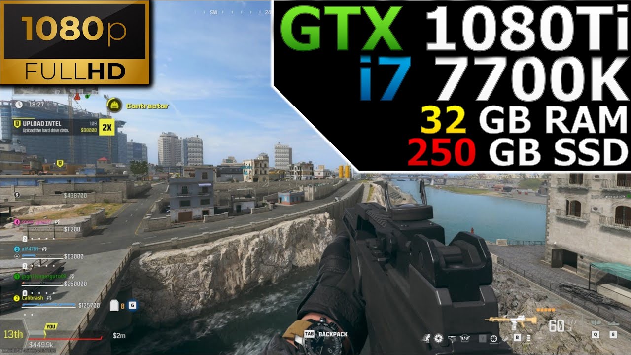 HB♥SALE♪i7-7700K級♪GTX1080Ti/ゲーム,配信,編集等 Call of Duty Warzone | 1080p | GTX 1080Ti 11GB | i7 7700K | 32GB