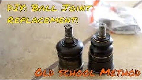 Lower Ball Joint Replacement With Basic Hand Tools ( NO PRESS NEEDED )