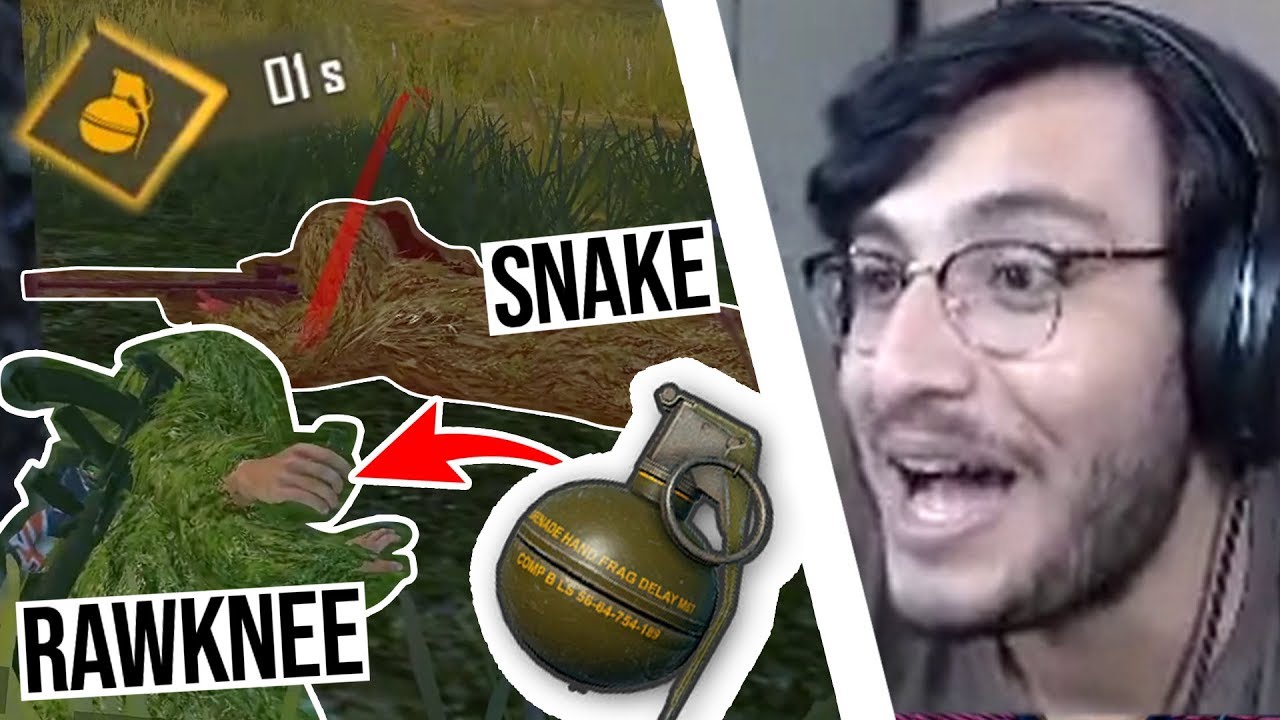 TROLLING LAST ALIVE WITH GRENADE | PUBG MOBILE HIGHLIGHTS | RAWKNEE