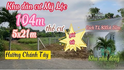 ❤️ Đất Cần Giuộc Giá Rẻ. 104m vuông thổ cư nằm trong khu dân cư Mỹ Lộc giá tốt.