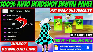 OB51 Panel For Mobile FF || Free fire hack New Update Panel🔥|| free Fire panel 👿 & FF Max Panel FF✅