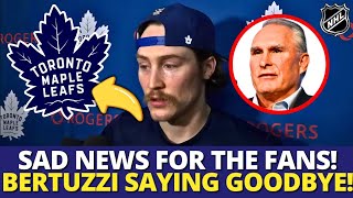 BOMB AT THE LEAFS! STAR PLAYER MAY LEAVE THE TEAM! TORONTO MAPLE LEAFS NEWS