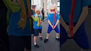 🗡FINN THE HUMAN COSPLAYS🗡#adventuretime #cosplay #finnthehuman #cosplayers #animeexpo