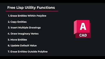 AutoCAD Lisp Routines | Enhance Your Drafting with Free Utility Functions