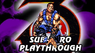 Ultimate Mortal Kombat 3 | Unmasked Sub-Zero Playthrough
