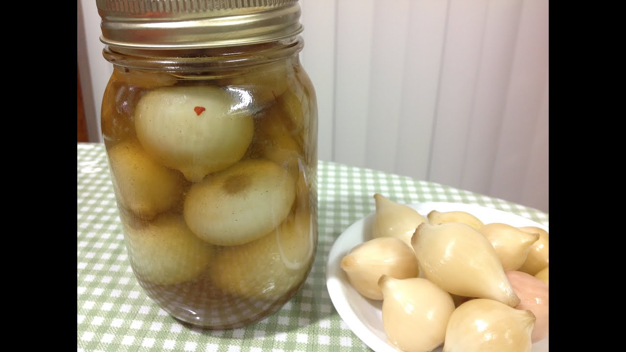 طريقة عمل البصل المخلل