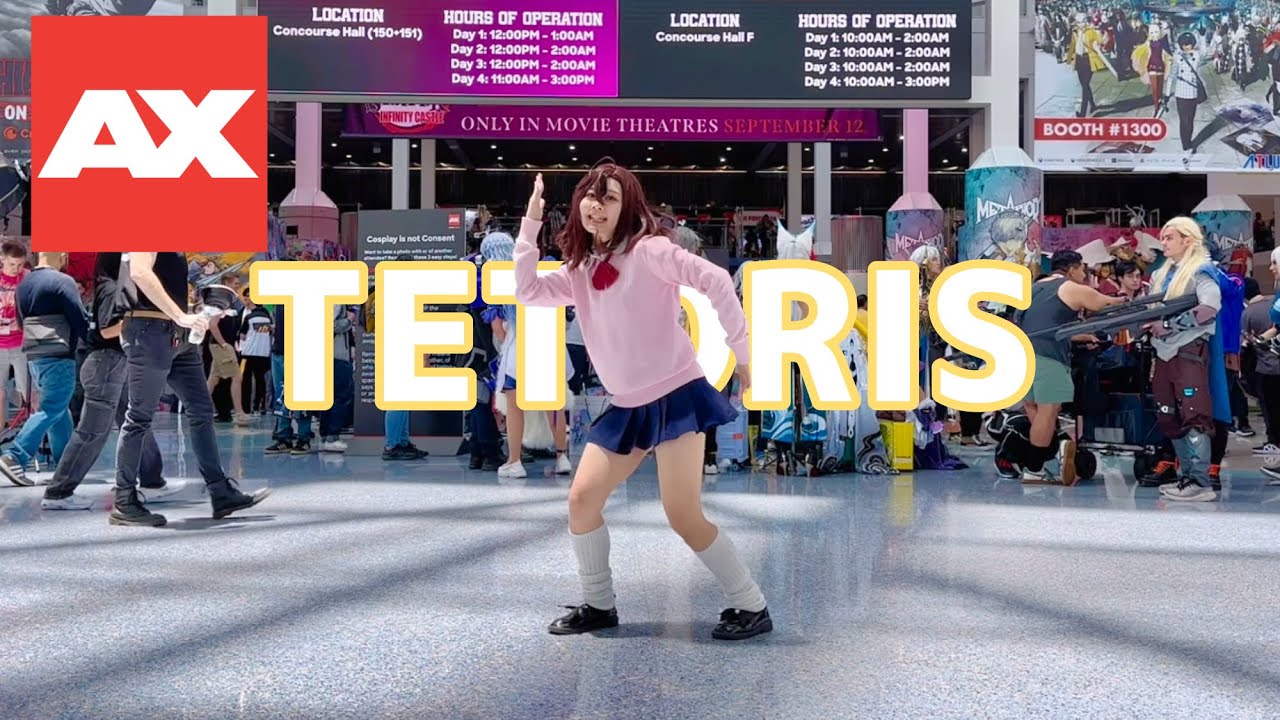 [Cosplay Public Dance] Anime Expo 2025 - TETORIS in Dandadan Momo Cosplay