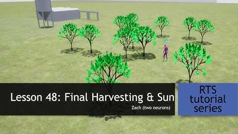 7.48 Finishing Harvesting and Sun Rotation [UE4 - RTS Tutorial]
