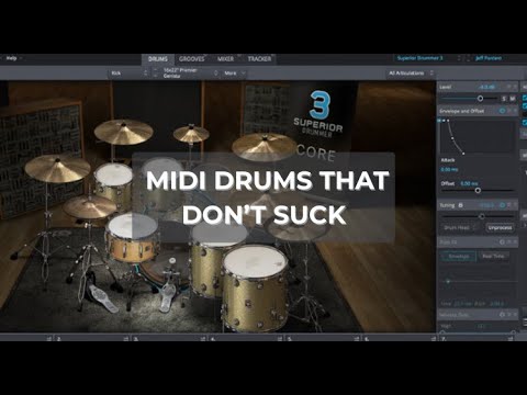 How To Mix Midi Drums - Full Drum Mix Breakdown - YouTube