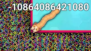 SNAKE IO🐍 BOSS BISCUIT SNAKE 🐍 EATING OUTSIDE YUMMY SCORE POINT 🐍 BEST EPIC SNAKEIO GAMEPLAY #games