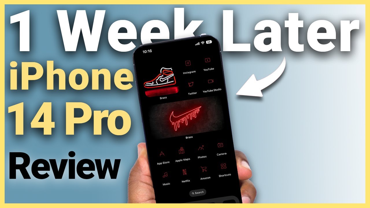 THE TRUTH! iPhone 14 Pro - 1 Week Later HONEST Review! - YouTube