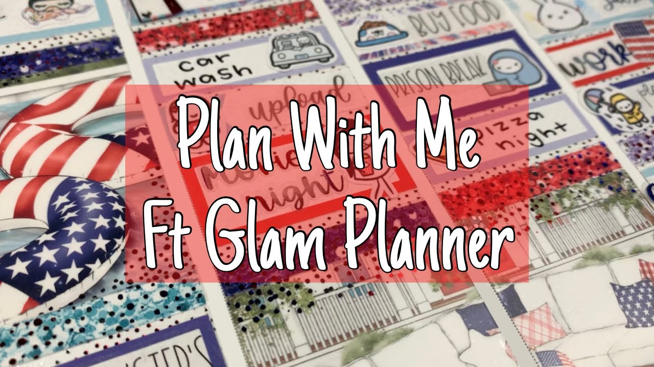 Plan With Me | Ft Glam Planner