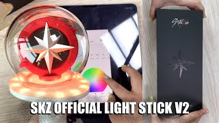 Наконец-то руки дошли до распаковки НОВОЙ ВЕРСИИ ЛАЙТСТИКА STRAY KIDS - OFFICIAL LIGHT STICK VER.2❤️