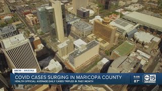 COVID cases surging in Maricopa County Wealth