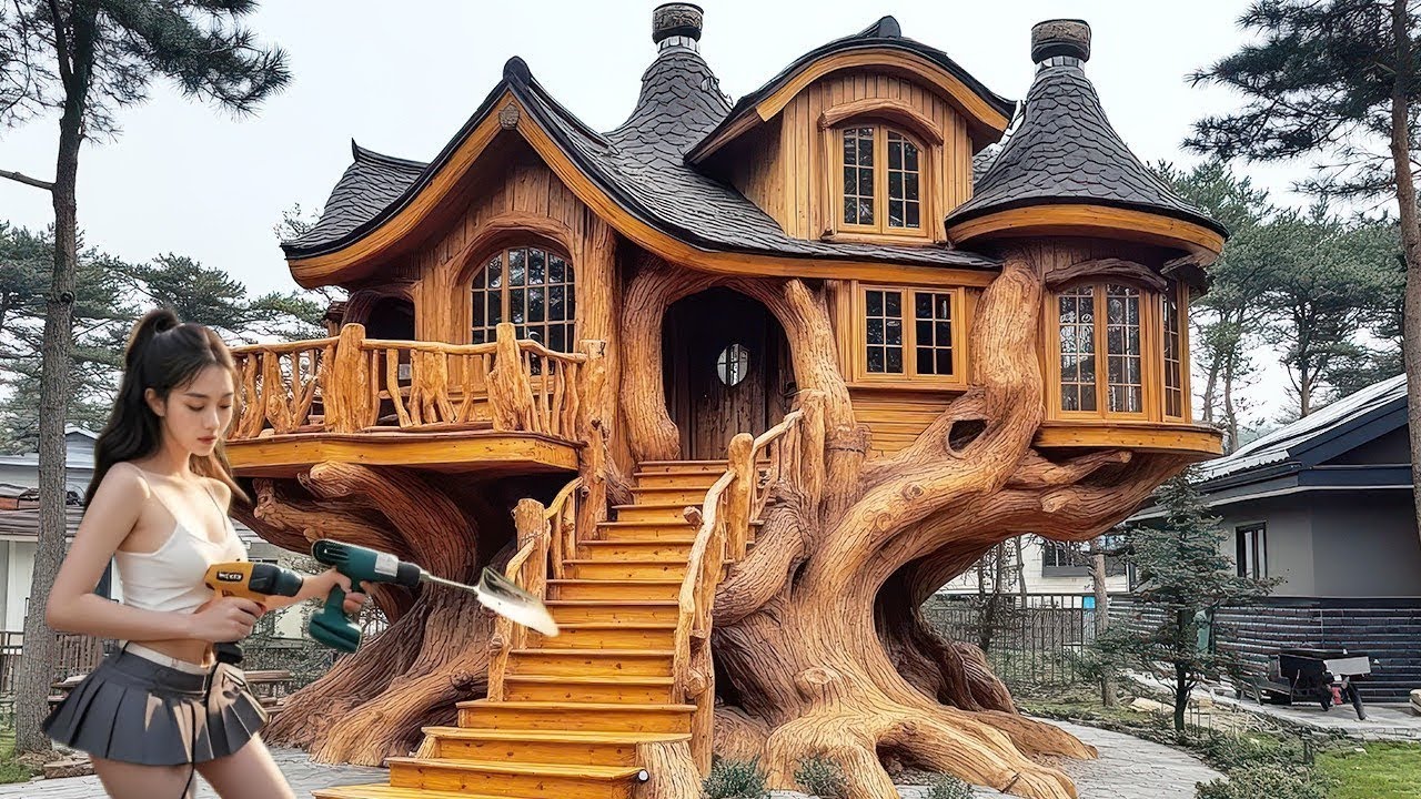 a-young-man-spent-8-000-yuan-to-renovate-a-house-in-an-abandoned-yard