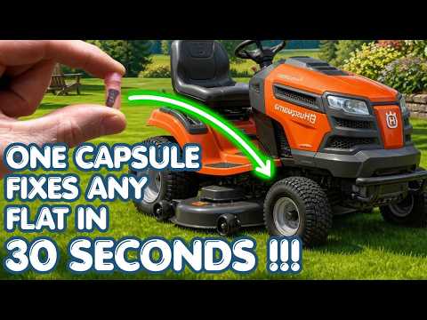 Use This Capsule To Repair Any Flat Tire | Guaranteed To Work In Seconds