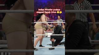 Indian Wrestler pushpa slapped Randy Orton #randyorton #pushpa #tamanna #tamannaah #wwe2k26 #w2k26