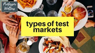 Different Types of Test Markets - How firms test their products before they launch