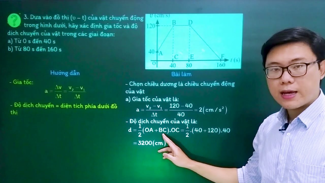 Vật lý lớp 10 - Bài 7: Gia tốc - Chuyển động thẳng biến đổi đều - Chân trời sáng tạo