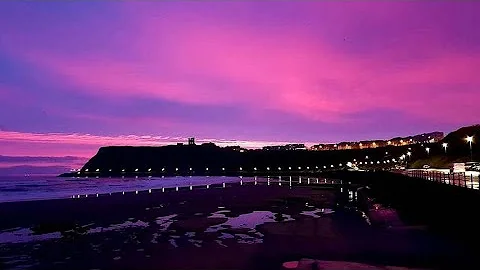 ¿Por qué el cielo se volvió morado en Japón?