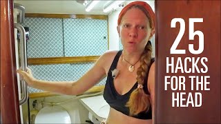 25 Hacks for the Boat Head (Bathroom)