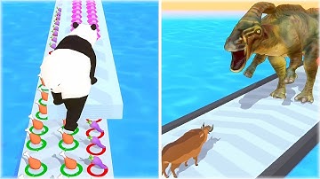 I Evolved Panda into Pig in Cat Evolution Game!