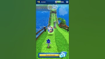 Sonıc Dash  | Gameplay New Update Walkthrough Android and İOS Game | #shorts