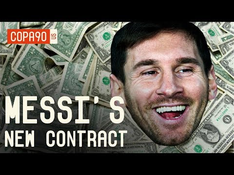 Messi’s New Barcelona Contract Will Blow Your Mind
