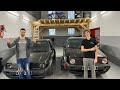 Visite garage  latelier vintage  golf 2 r32  golf 2 vr6 turbo  caddy r32