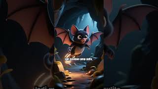 Can Bats See Without Eyes?! Discover the Secret Here! #shorts #bats #schooltv