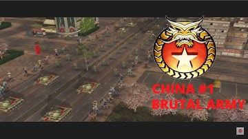 Command and Conquer Generals - China Mission 1 (Brutal Army) #commandandconquer #games