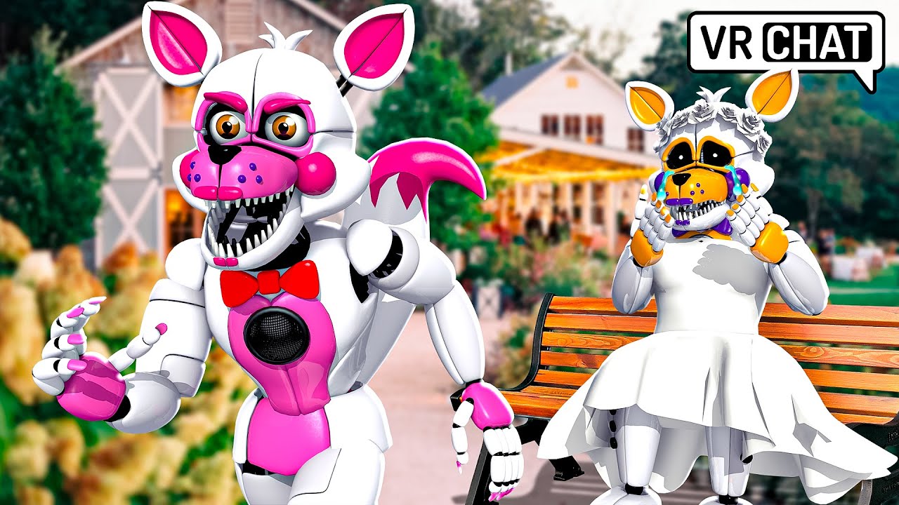 Lolbit CONFRONTS Funtime Foxy In VRCHAT 