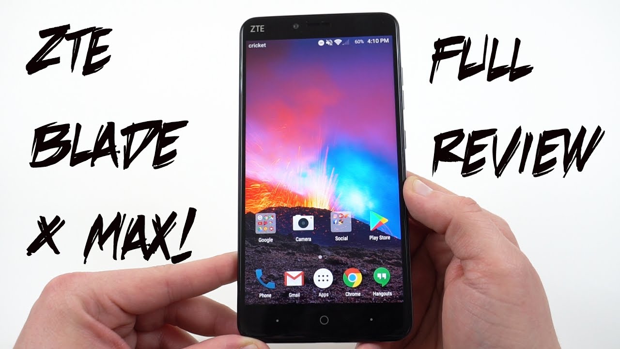Best Phone For Kids? ZTE Blade X Max Official Full Review! (Giveaway)