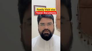 Family visit visa travel documents #familyvisitvisa #wajidkhan0011